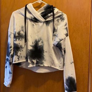 Cropped tie-dye hoodie from rue21